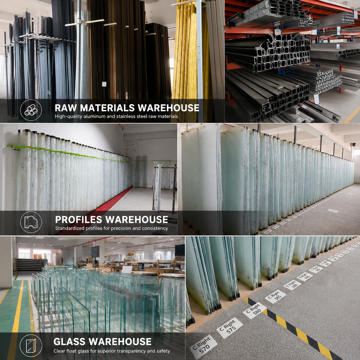 Raw materials, hardware and packaging quality context